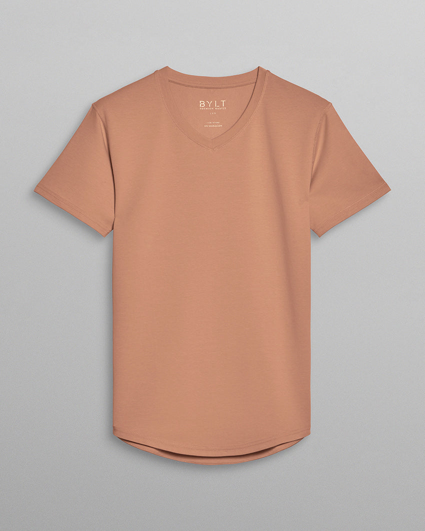 5-Item Drop-Cut V-Neck: LUX Bundle