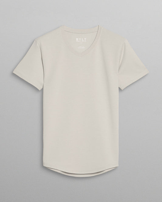 Drop-Cut V-Neck: LUX
