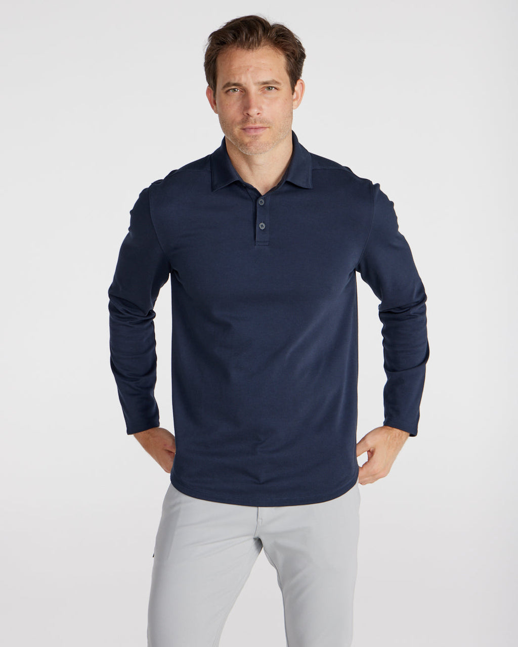 Bayside Long Sleeve Polo