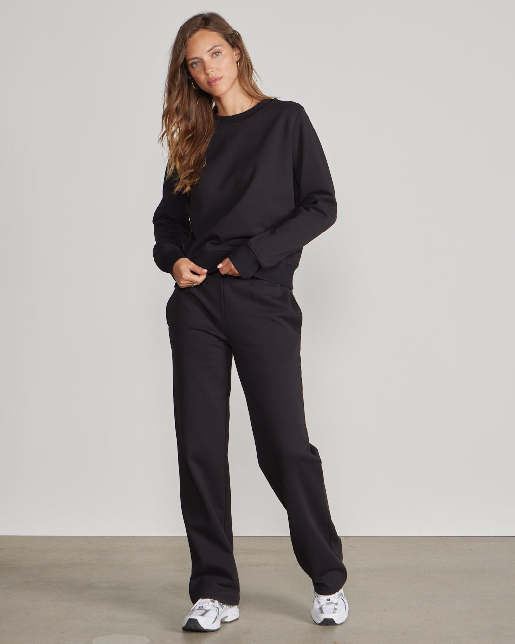 Jade Fleece Classic Crew