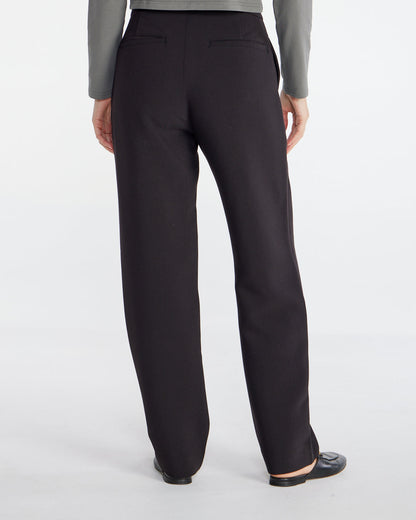 Midtown Straight Leg Pintuck Pant