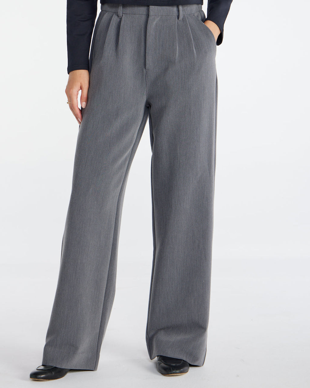 Midtown Wide-Leg Tailored Pant