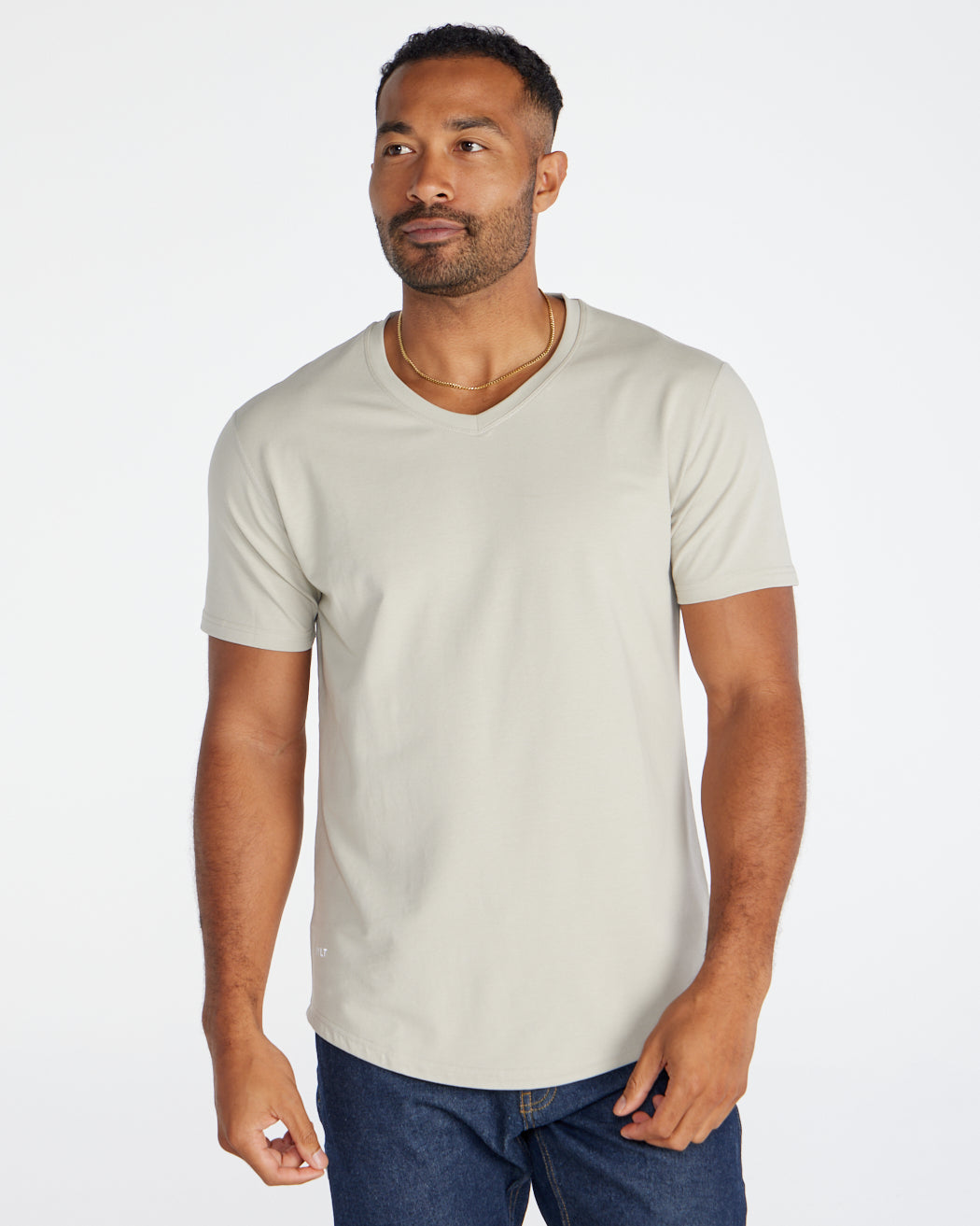 5-Item Drop-Cut V-Neck: LUX Bundle