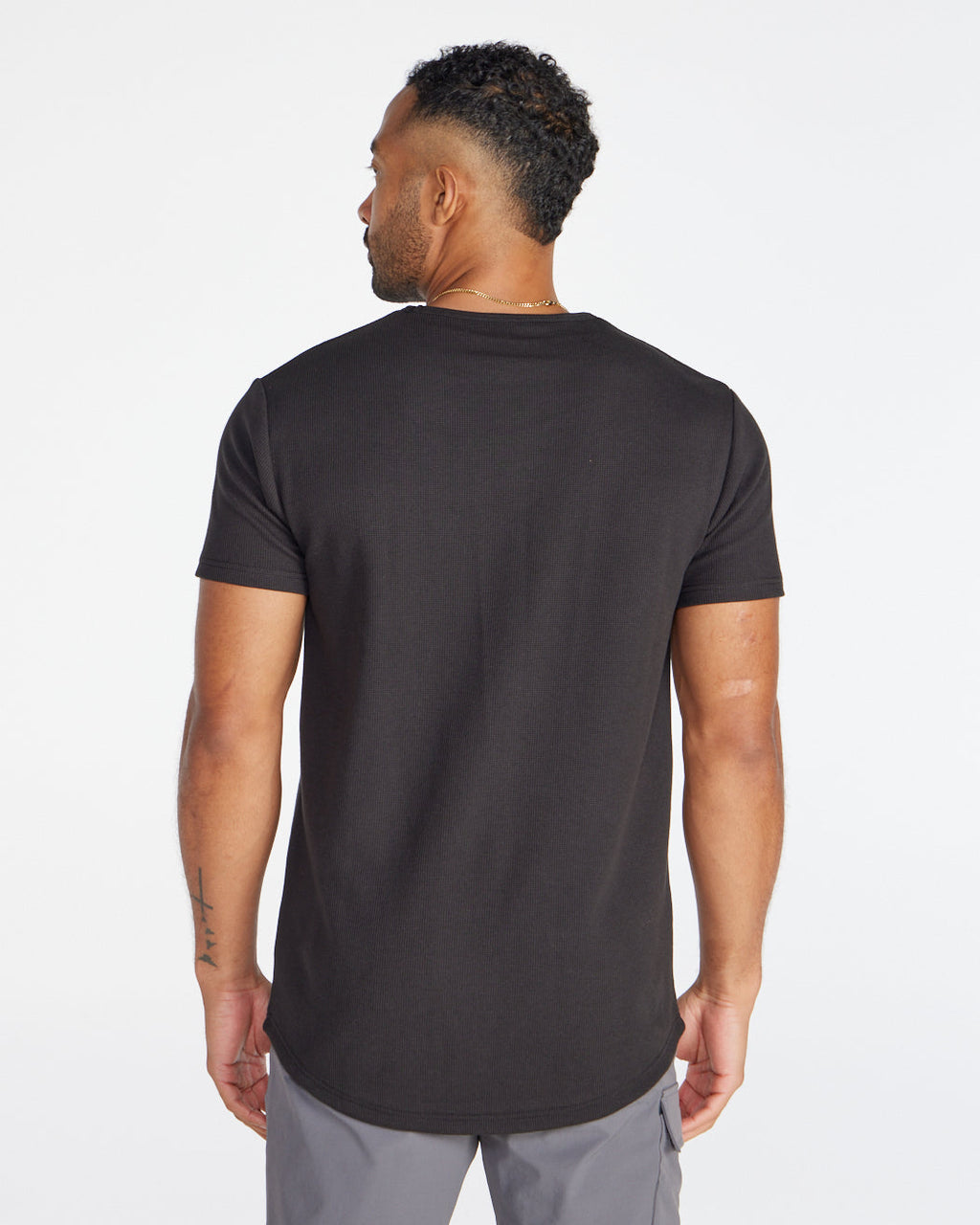 Thermal Short Sleeve Drop-Cut
