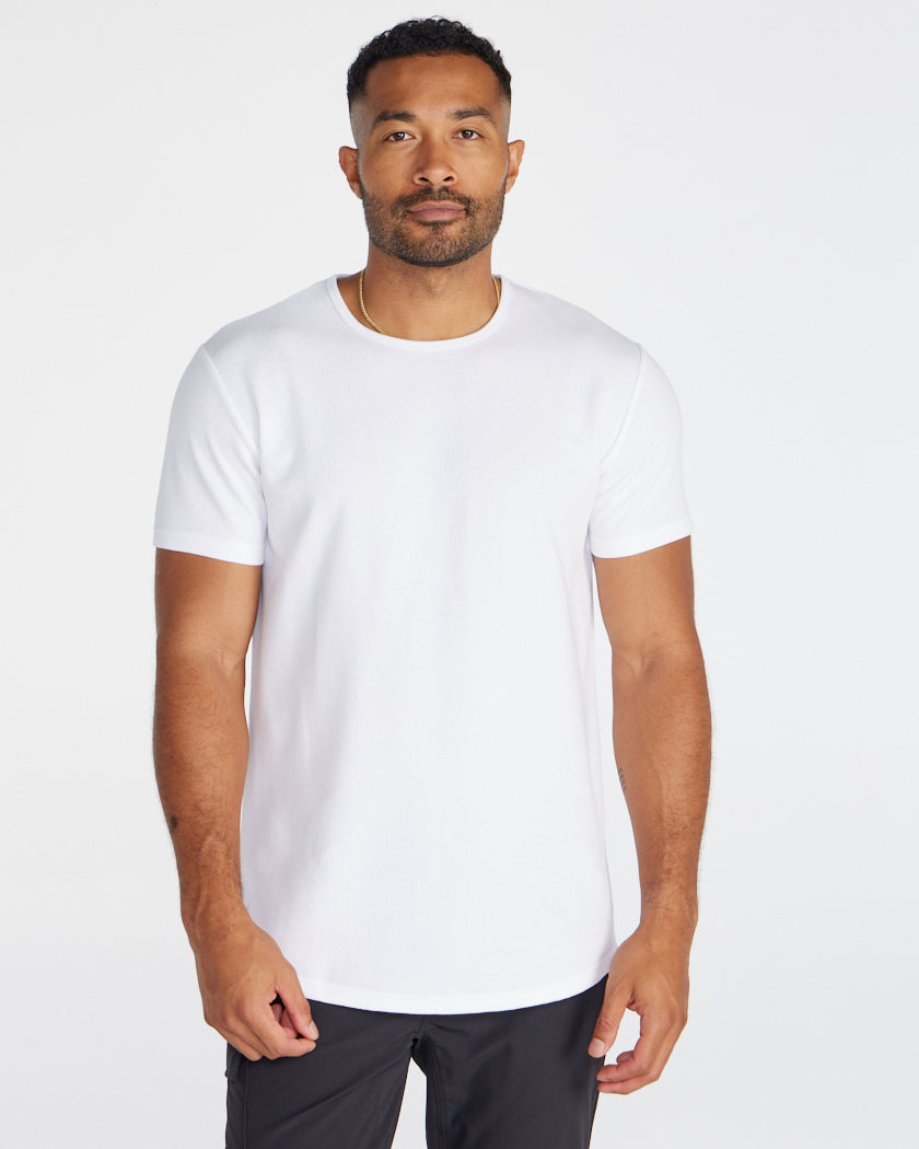 Thermal Short Sleeve Drop-Cut