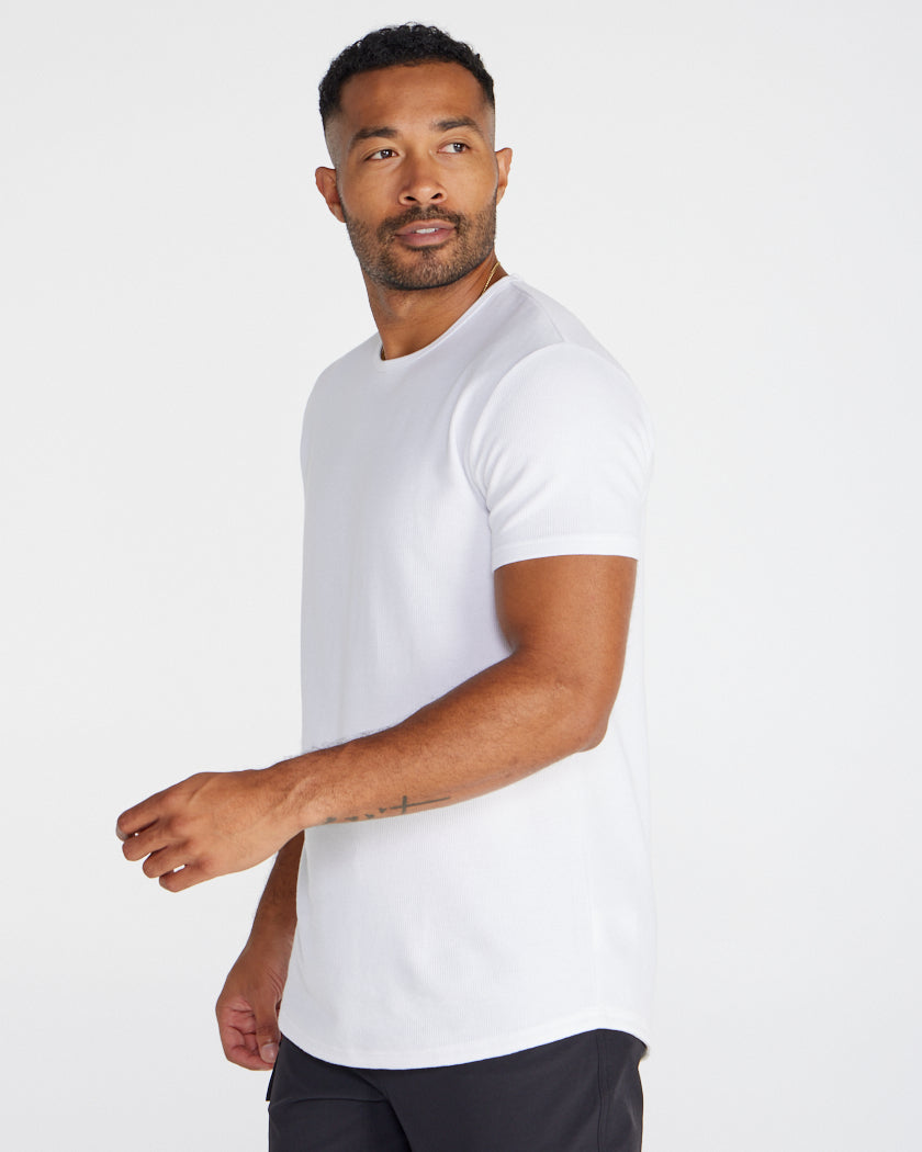 Thermal Short Sleeve Drop-Cut