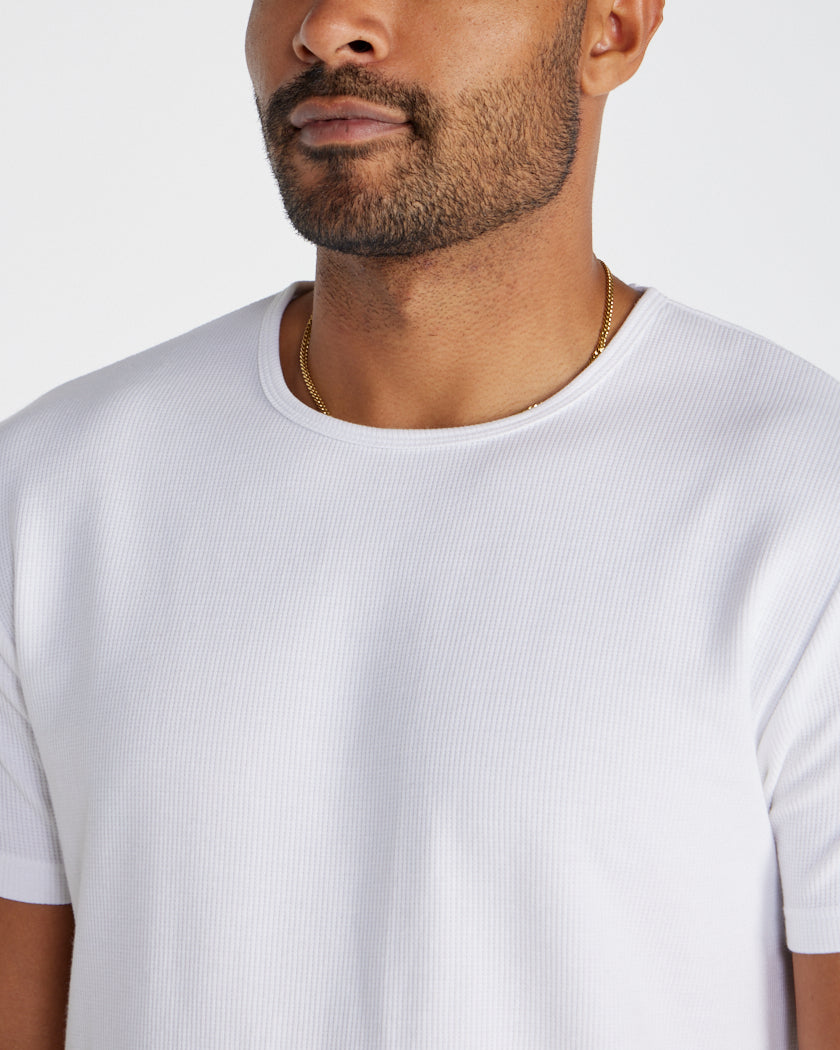 Thermal Short Sleeve Drop-Cut