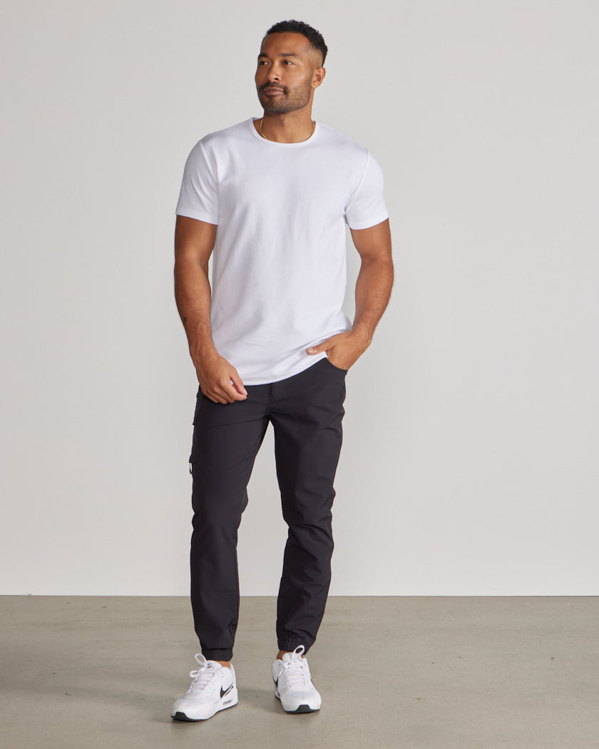 Thermal Short Sleeve Drop-Cut