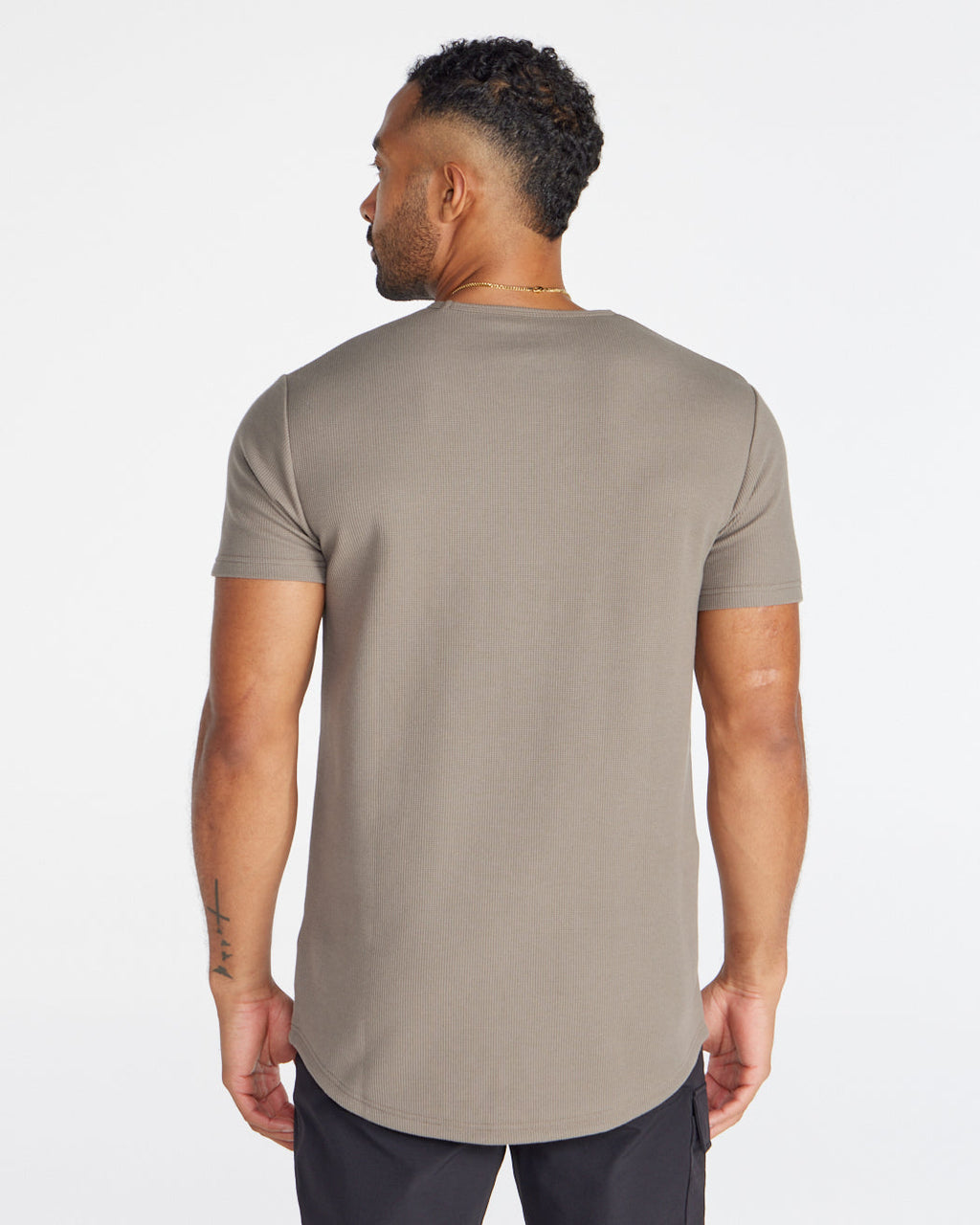 Thermal Short Sleeve Drop-Cut