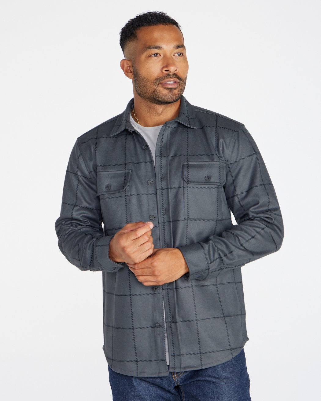 Plaid Coastal Overshirt