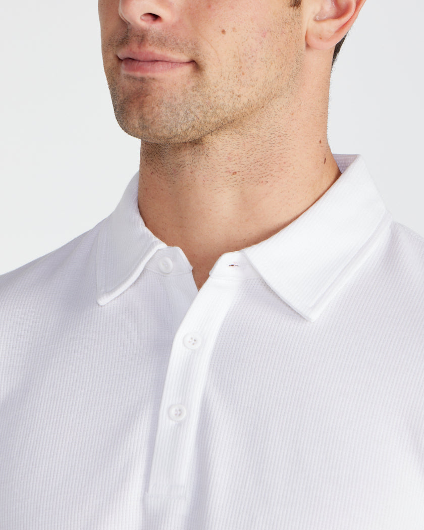 Thermal Long Sleeve Polo