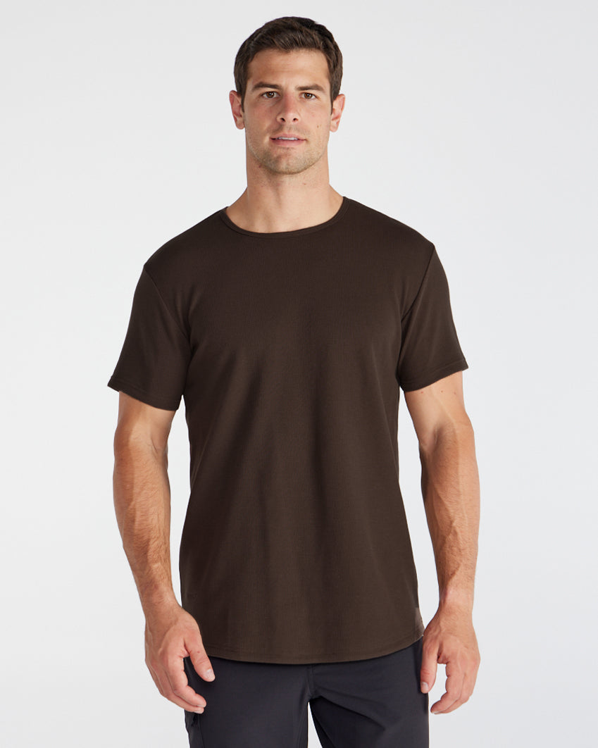 Thermal Short Sleeve Drop-Cut