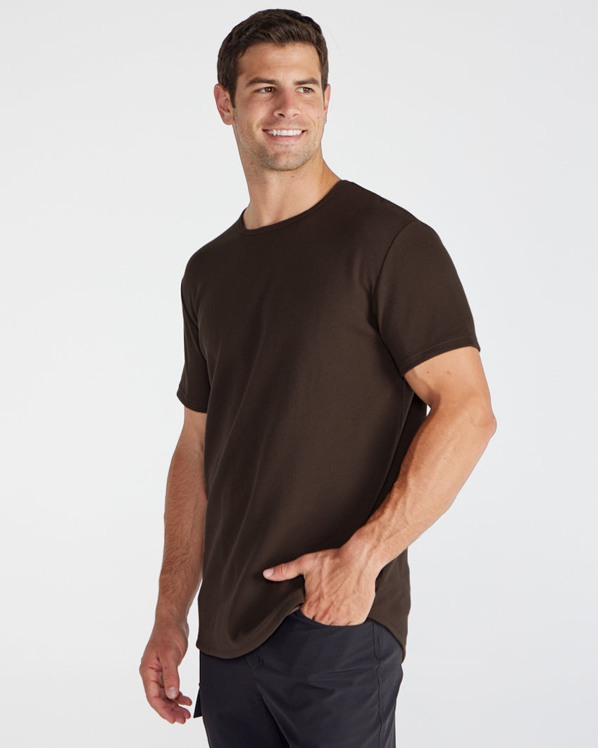 Thermal Short Sleeve Drop-Cut