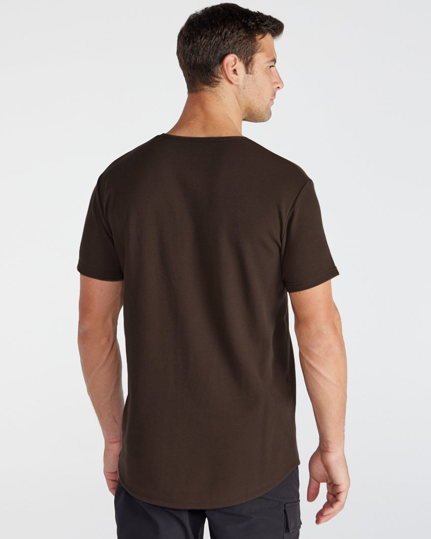 Thermal Short Sleeve Drop-Cut