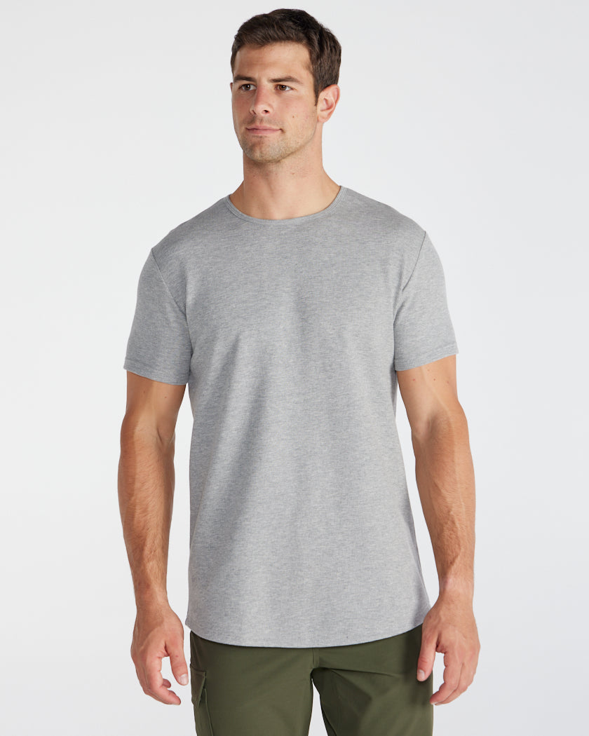 Thermal Short Sleeve Drop-Cut