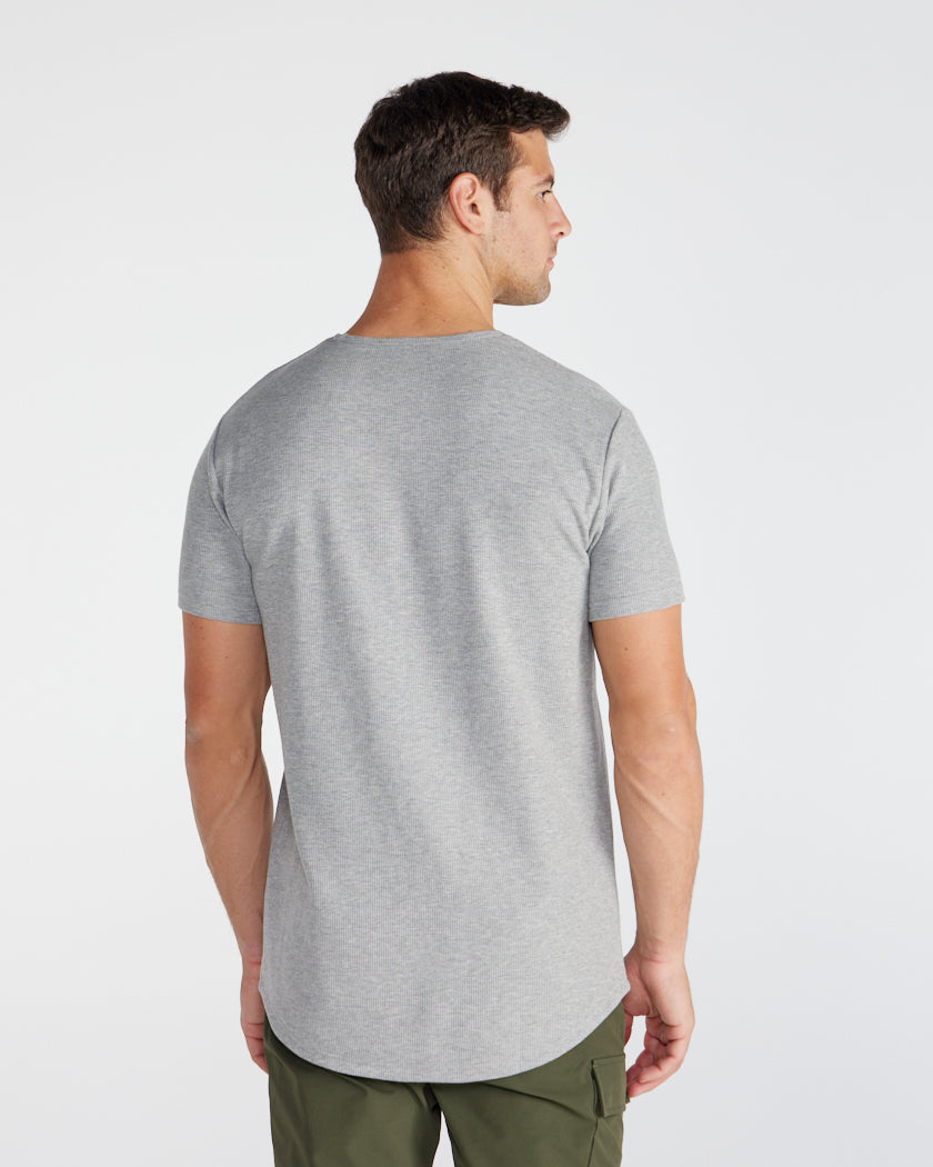 Thermal Short Sleeve Drop-Cut