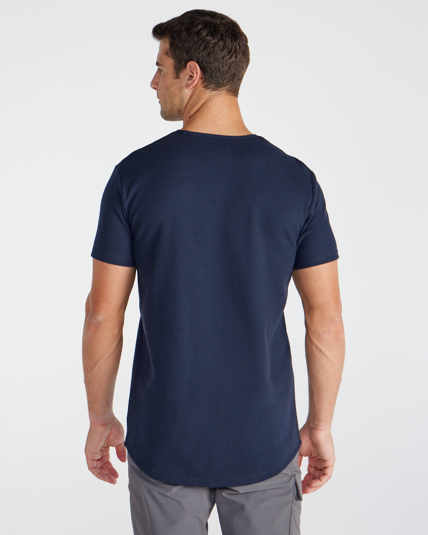 Thermal Short Sleeve Drop-Cut