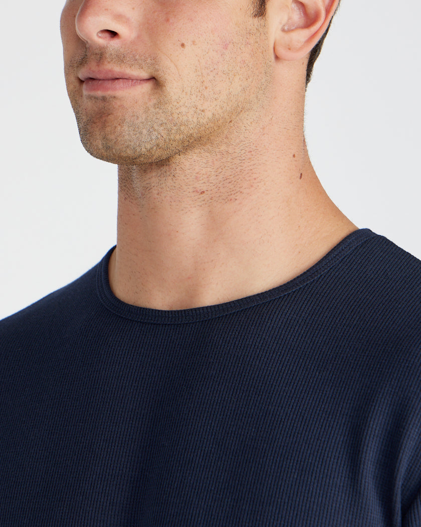 Thermal Short Sleeve Drop-Cut