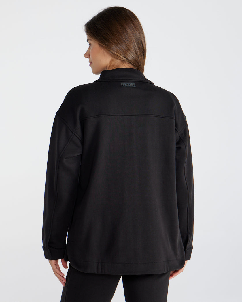 Jade Fleece Relaxed Shacket