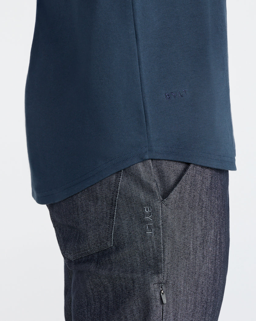 Cotton Long Sleeve Henley