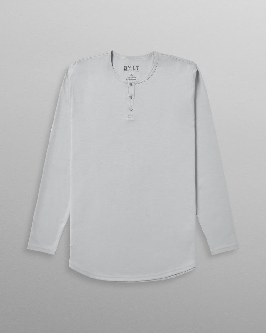 Cotton Long Sleeve Henley