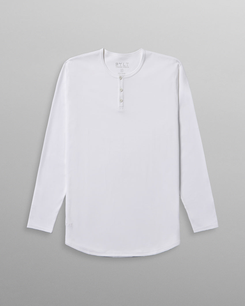 Cotton Long Sleeve Henley
