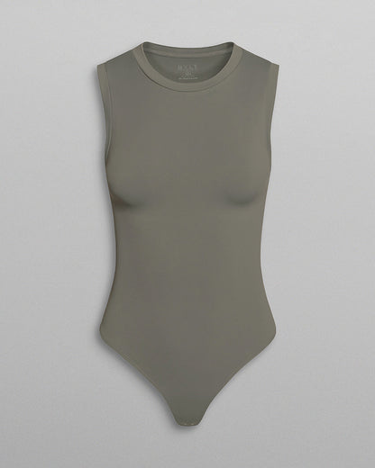 Balm High Neck Sleeveless Bodysuit