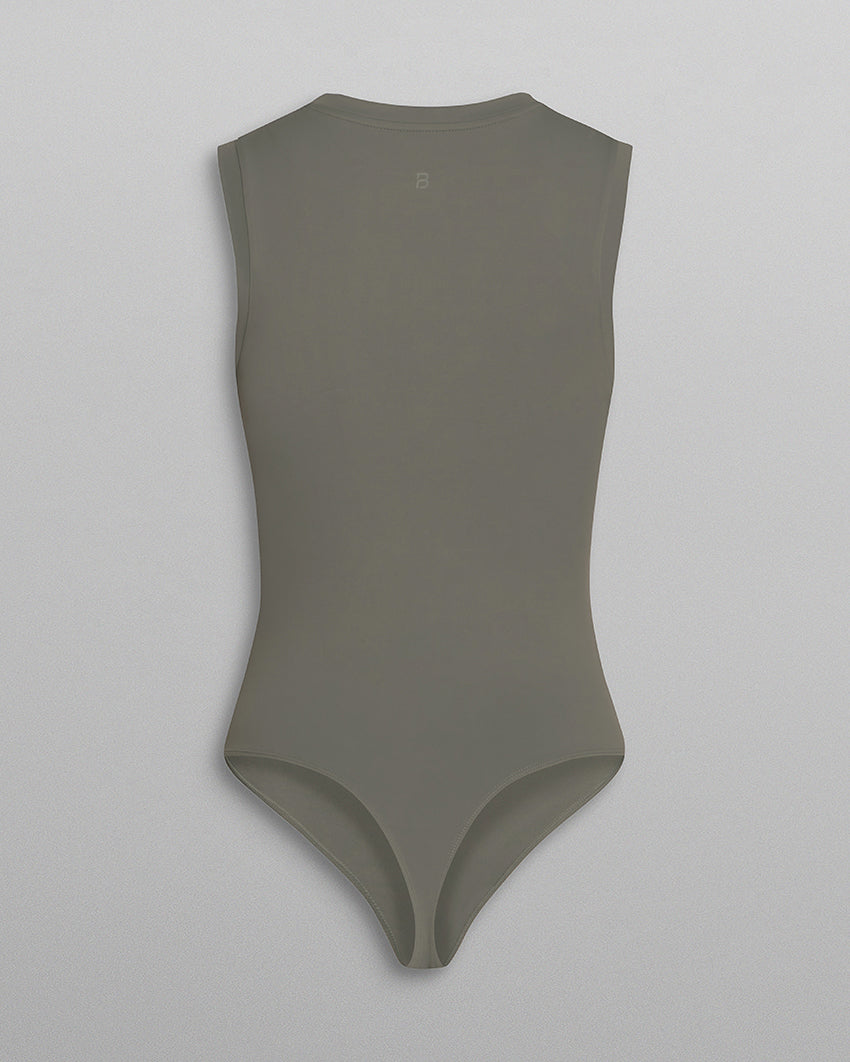Balm High Neck Sleeveless Bodysuit