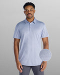 Heather Printed Polo