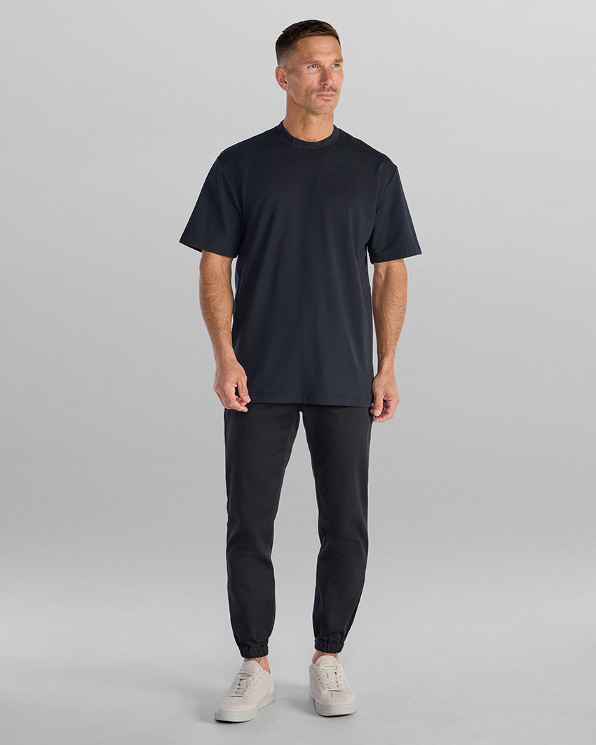 LUX Box Tee: BYLT Collar