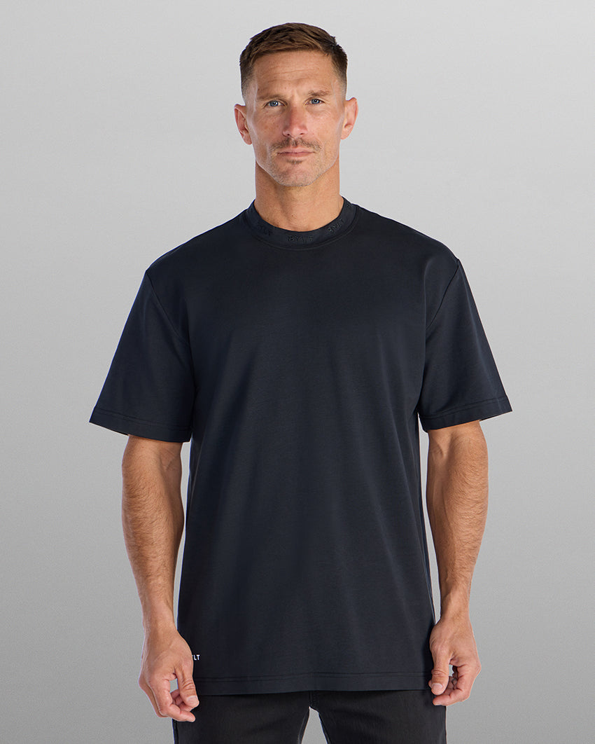 LUX Box Tee: BYLT Collar