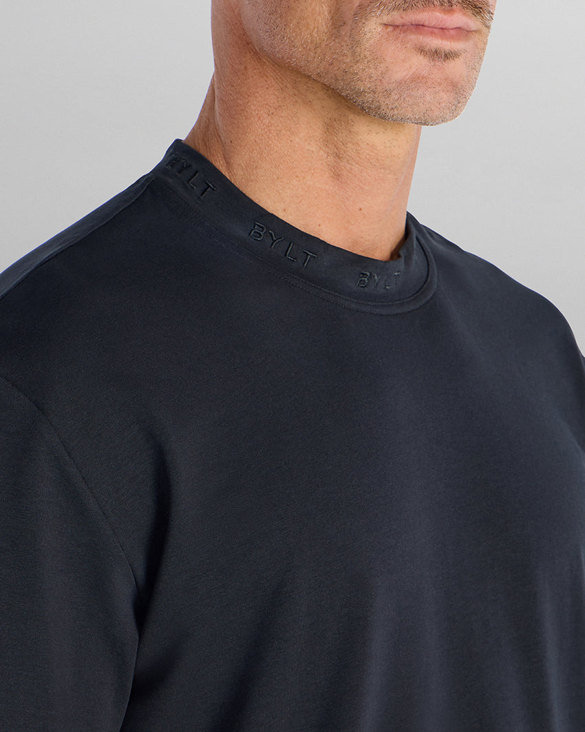 LUX Box Tee: BYLT Collar
