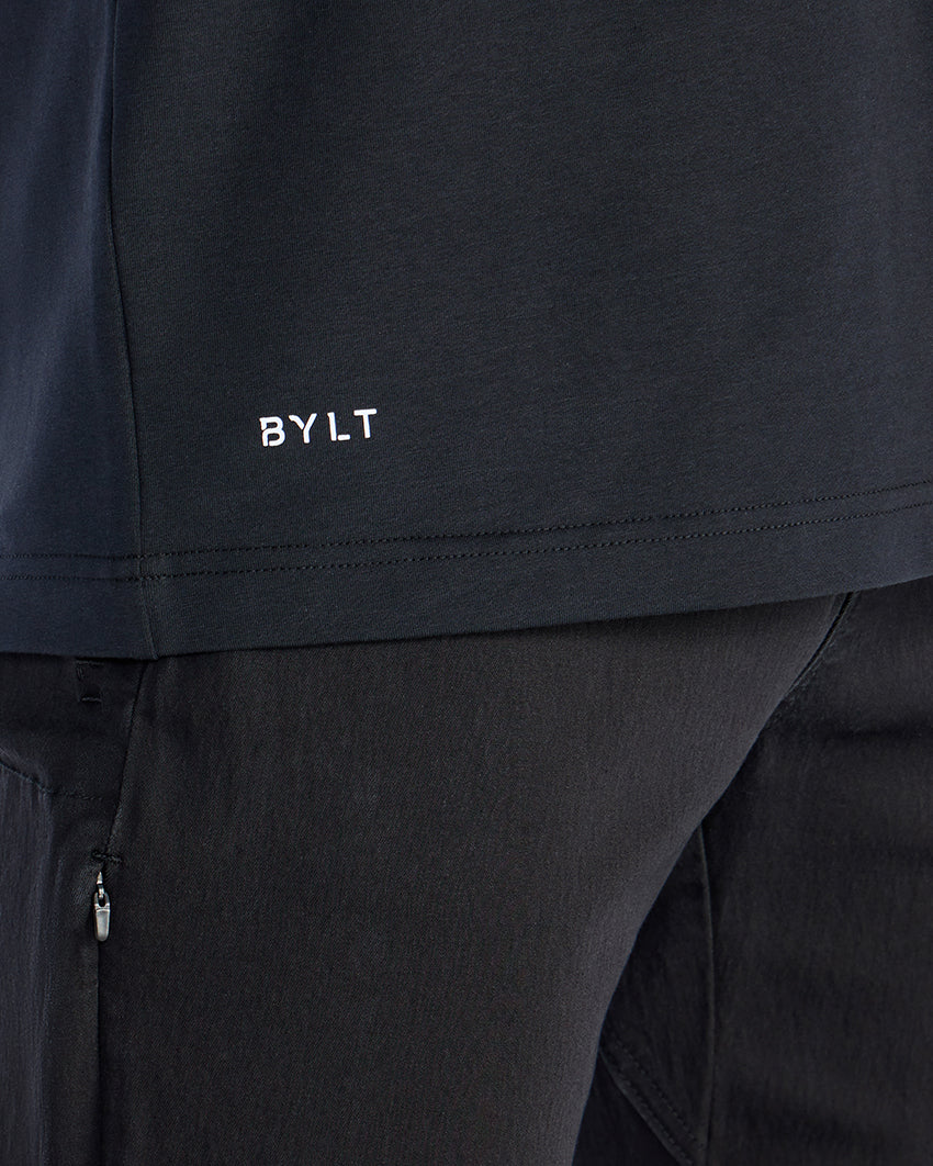 LUX Box Tee: BYLT Collar