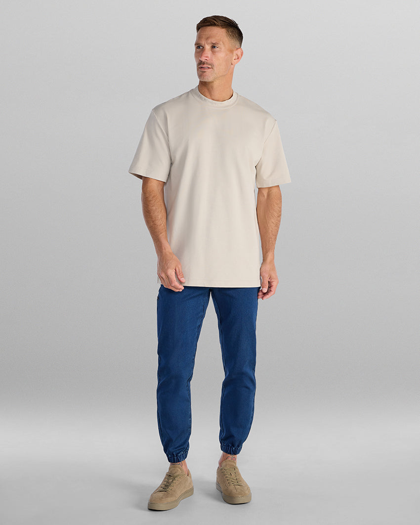 LUX Box Tee: BYLT Collar