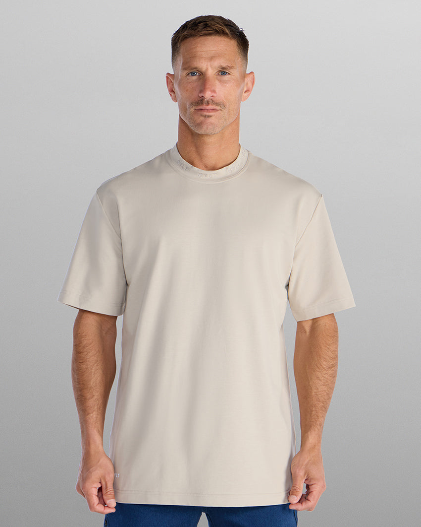 LUX Box Tee: BYLT Collar