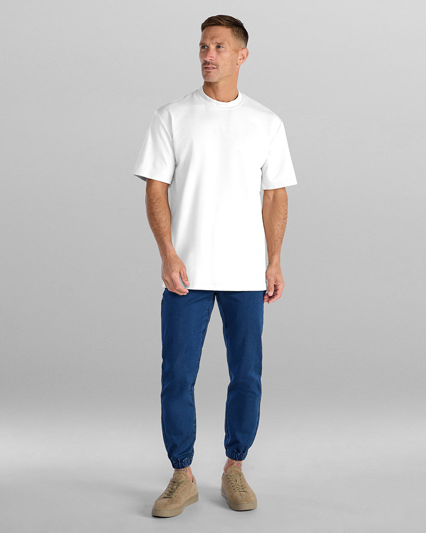 LUX Box Tee: BYLT Collar