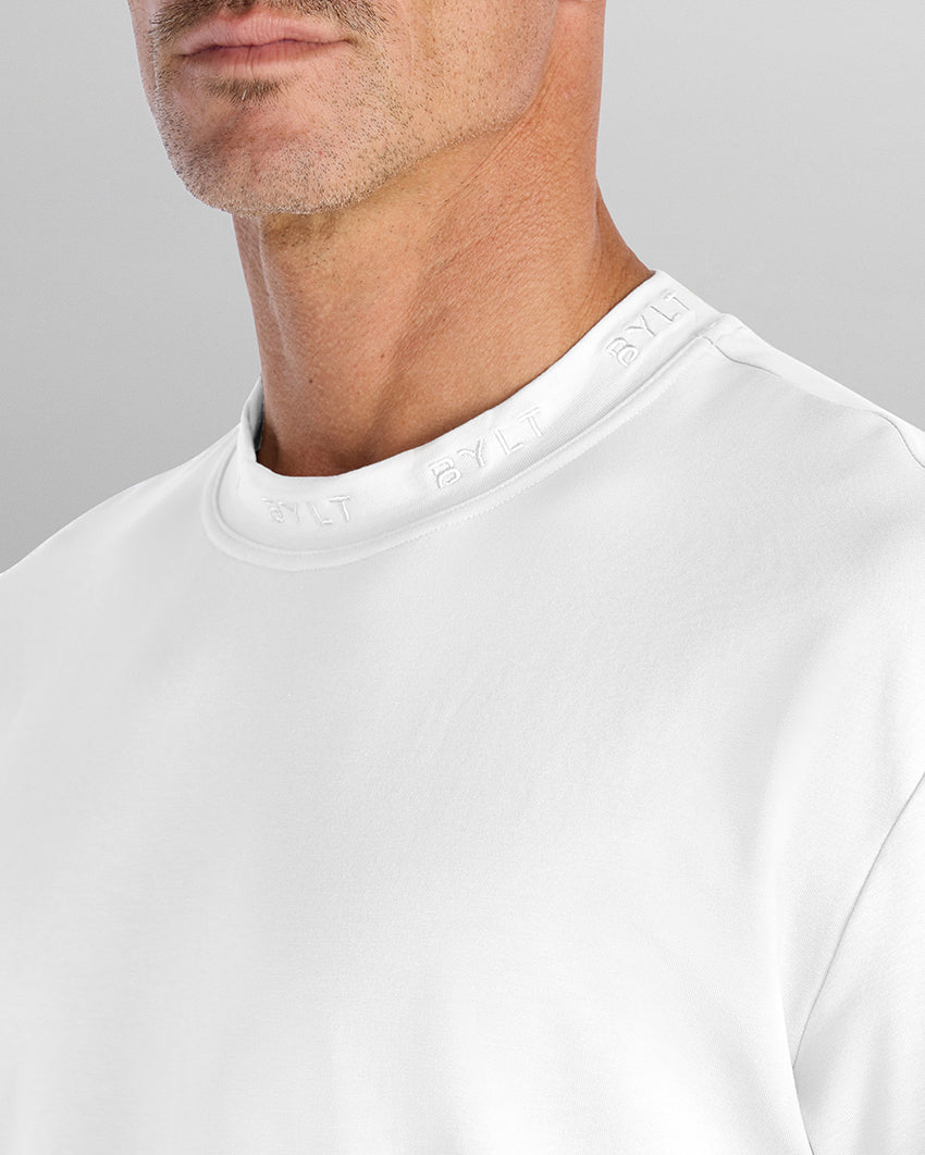 LUX Box Tee: BYLT Collar