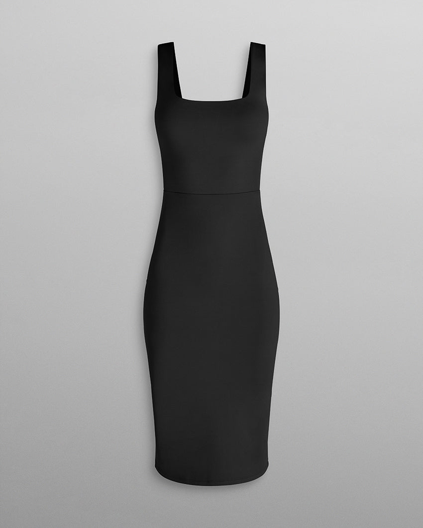 Balm Squareneck Midi Dress