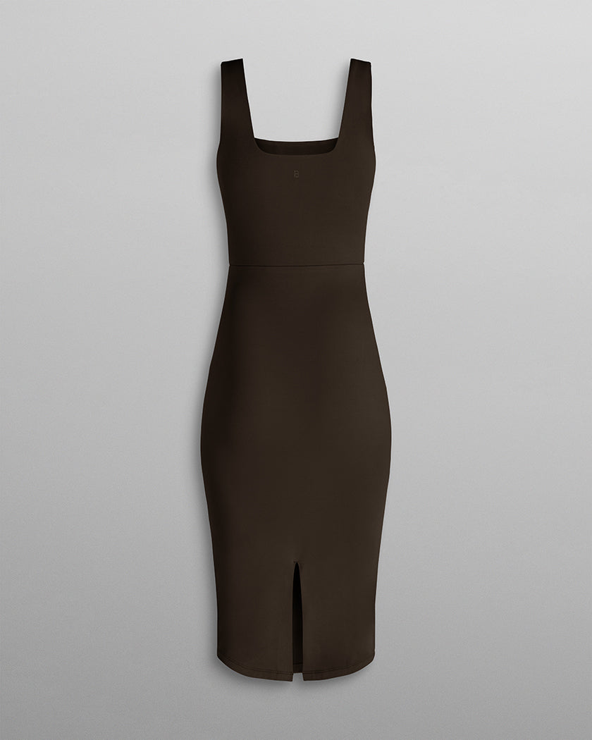 Balm Squareneck Midi Dress