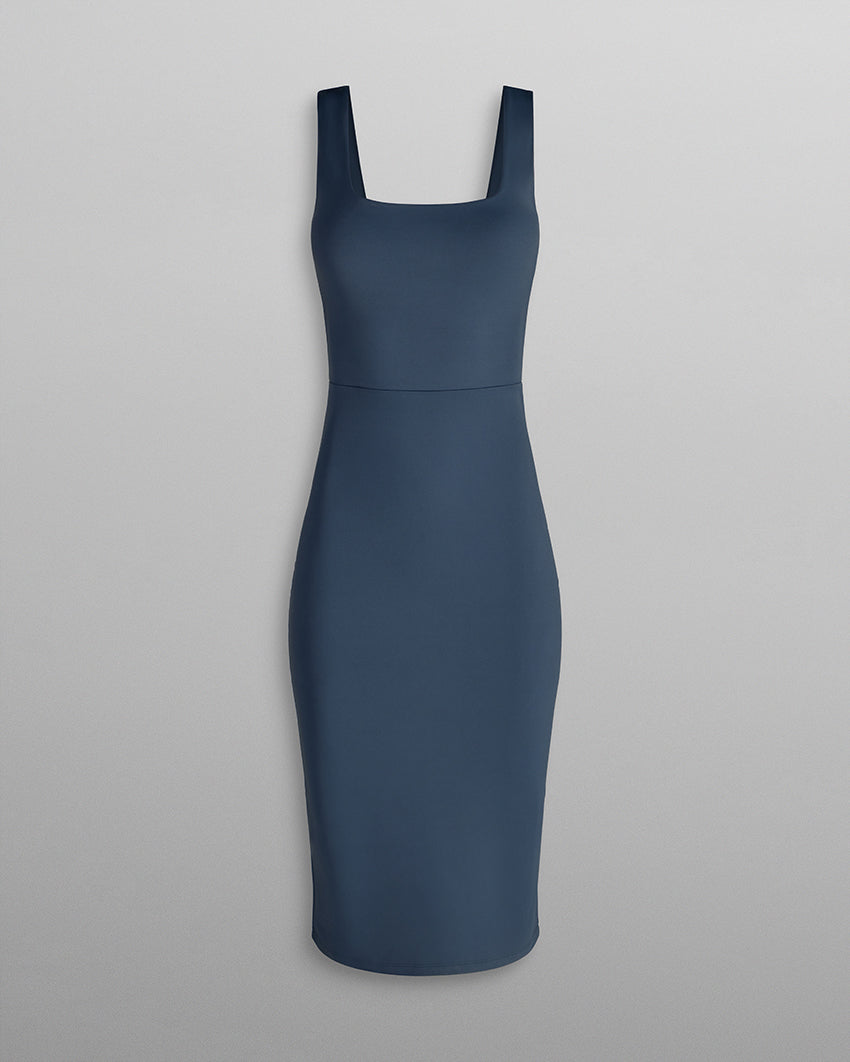 Balm Squareneck Midi Dress