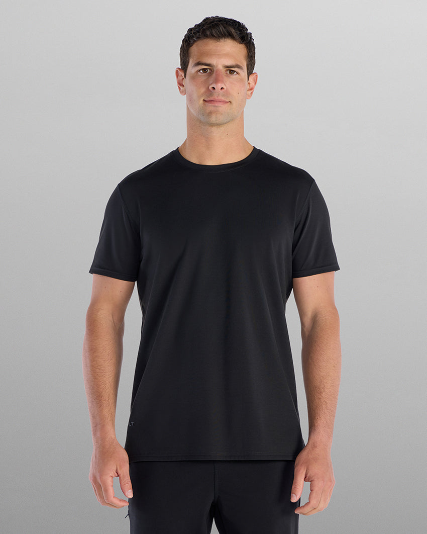 Everyday Short Sleeve Split-Hem