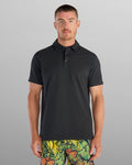 Slub Split Hem Polo