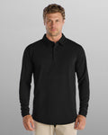 Drop-Cut Long Sleeve: LUX Polo