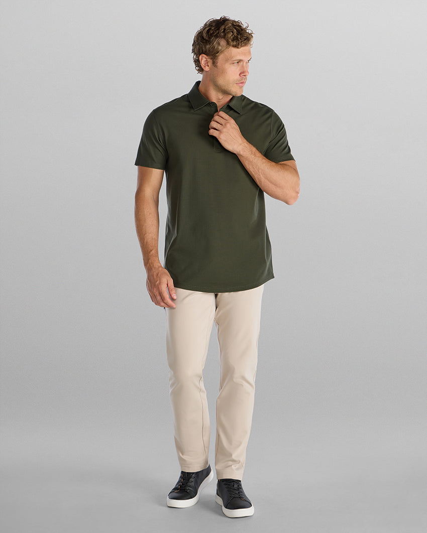 Everyday Drop-Cut Polo