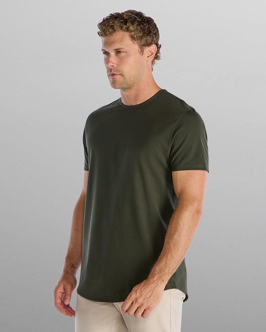 5-Item Everyday Short Sleeve Drop-Cut Bundle