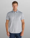 Heather Printed Polo