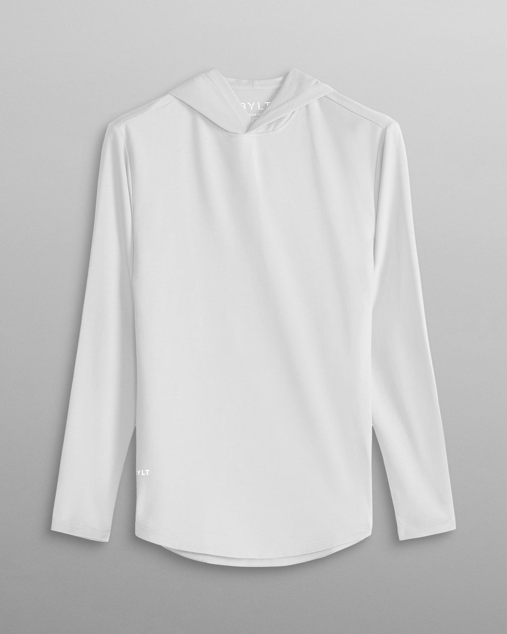 Hooded Drop-Cut Long Sleeve