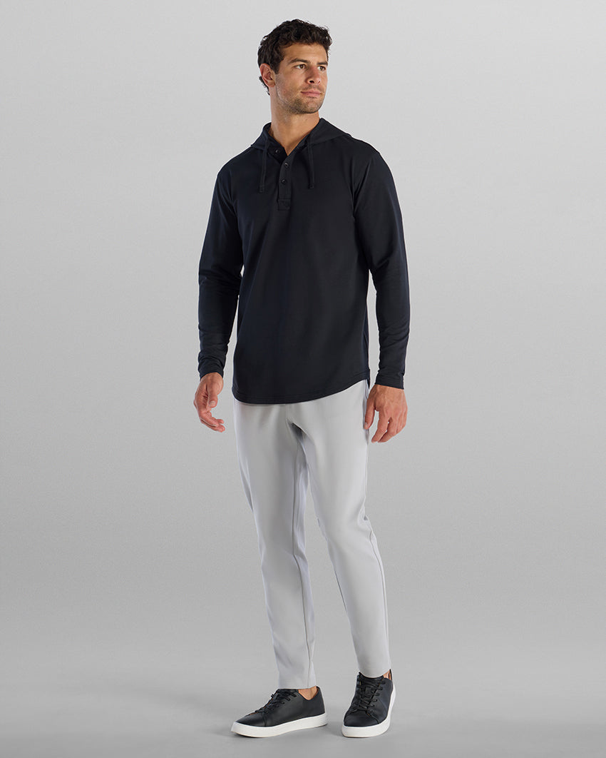 Drop-Cut: LUX Hooded Henley