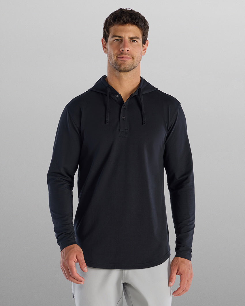 Drop-Cut: LUX Hooded Henley
