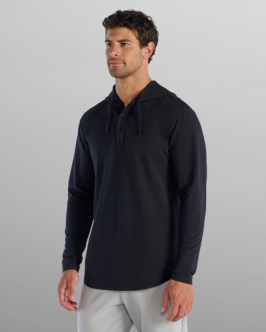 Drop-Cut: LUX Hooded Henley